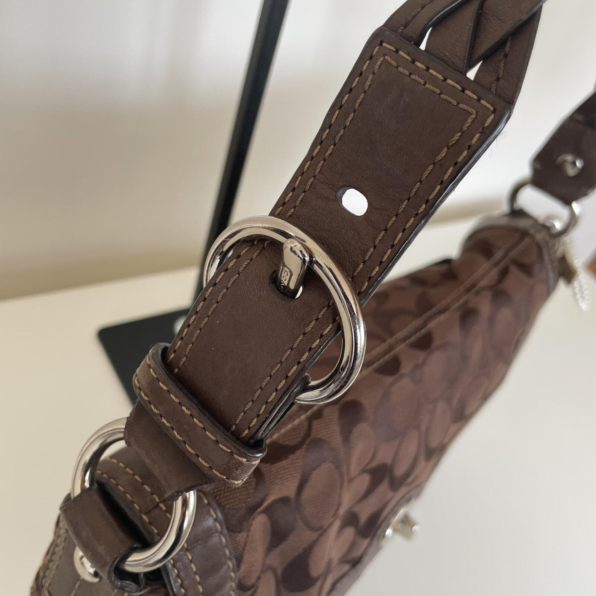 Coach Brown Turnlock Soho Shoulder Bag H0769-11014