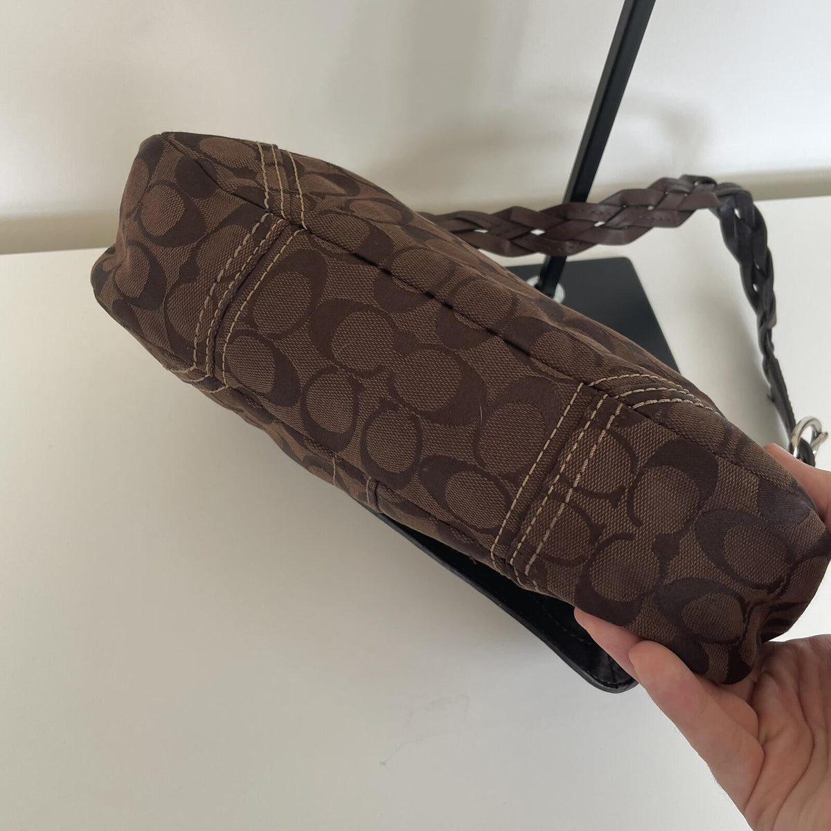 Coach Brown Turnlock Soho Shoulder Bag H0769-11014