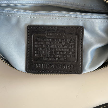 Coach Black Patent Mini Convertible Shoulder Bag H1026-F15141