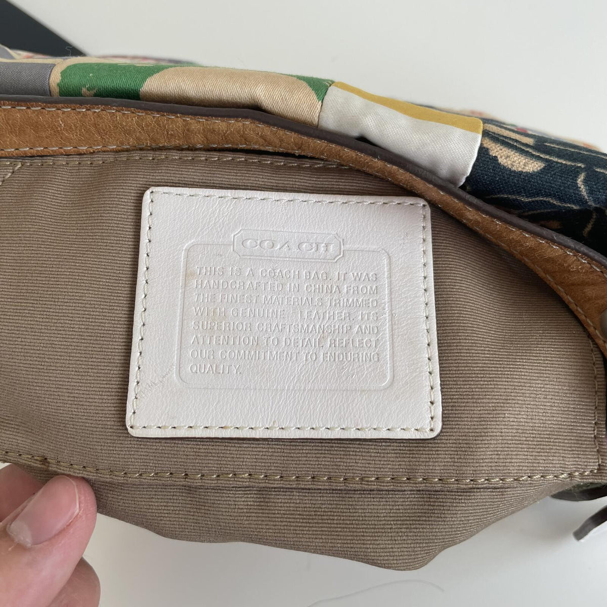 Coach Multi Patchwork Mini Handbag