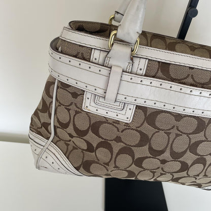 Coach Beige Hampton Shoulder Bag H0673-10507