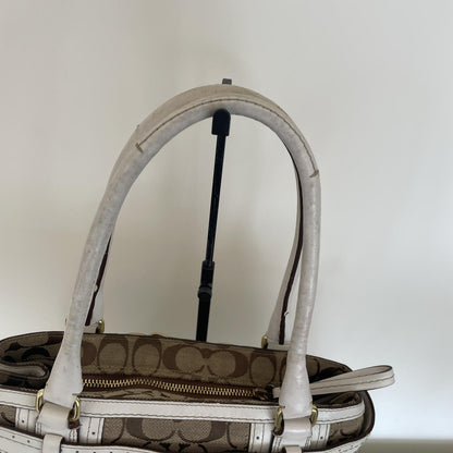 Coach Beige Hampton Shoulder Bag H0673-10507