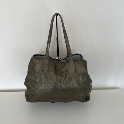 Coach Black Patent Multi-Compartment Shoulder Bag D1193-F15658