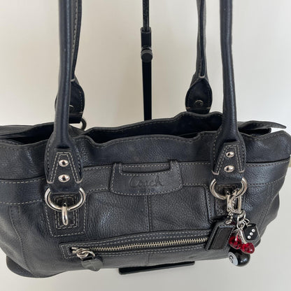 Coach Black Pebbled Leather Penelope Shoulder Bag D1049-F14686