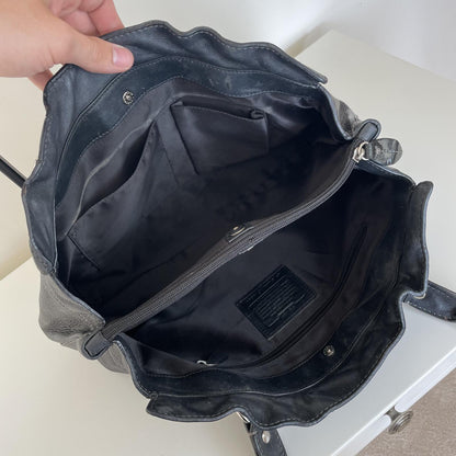 Coach Black Pebbled Leather Penelope Shoulder Bag D1049-F14686