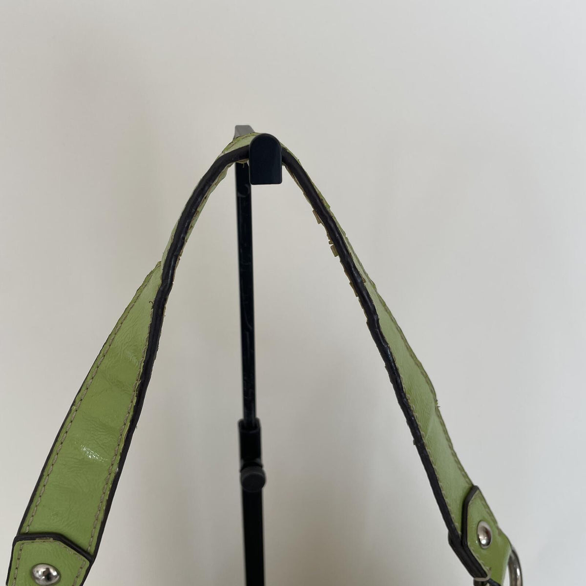 Coach Signature Green Stripe Demi Hobo Shoulder Bag K1295-F19281