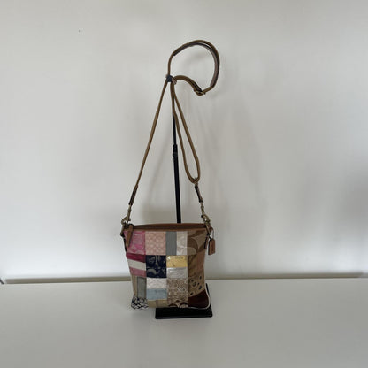 Coach Patchwork Gallery Swingpack Crossbody Bag B06Q-2362