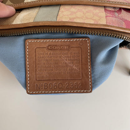 Coach Patchwork Gallery Swingpack Crossbody Bag B06Q-2362
