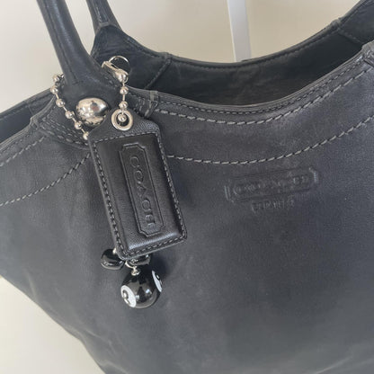 Coach Legacy Bleecker Black Leather Shoulder Bag G0968-F14383