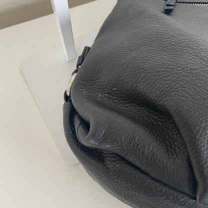 Coach Black Pebbled Leather Shoulder Bag K1176-F15064
