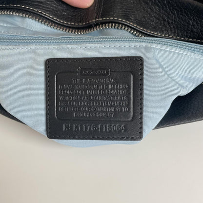 Coach Black Pebbled Leather Shoulder Bag K1176-F15064