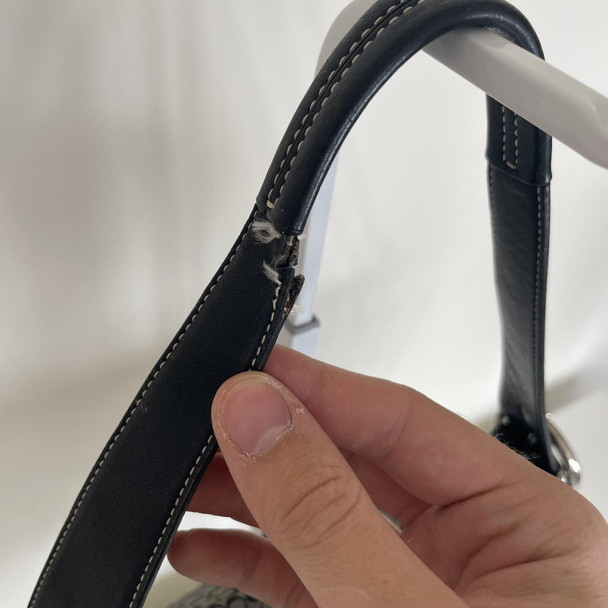 Coach Black Signature Monogram Soho Shoulder Bag E06W-6818
