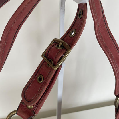 Coach Legacy 65th Big C Messenger Crossbody Bag Red/Pink G0726-11145
