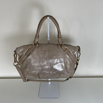 Coach Ashley Gold Convertible Shoulder Bag Handbag F1073-15922