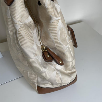 Coach Campbell Brown Hobo Shoulder Bag Handbag A1420-F28904