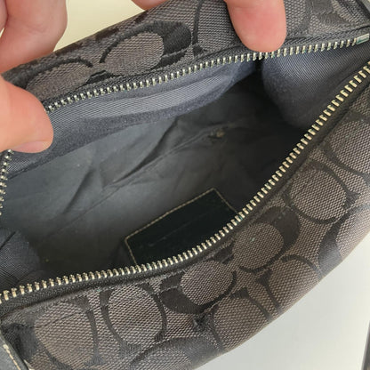 Coach Signature C Canvas Sufflette Mini Hobo Shoulder Bag M052-6044