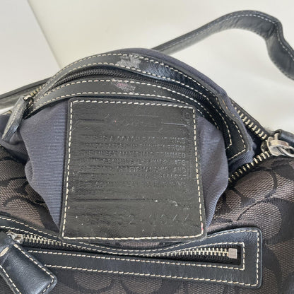 Coach Signature C Canvas Sufflette Mini Hobo Shoulder Bag M052-6044