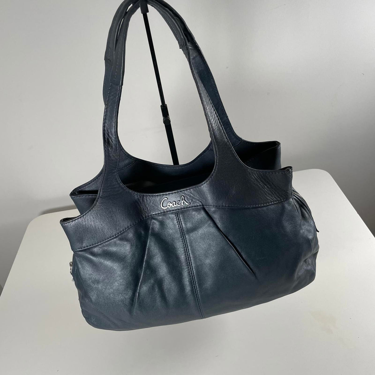 Coach Navy Blue Lexi Satchel Shoulder Bag L1120-F18829