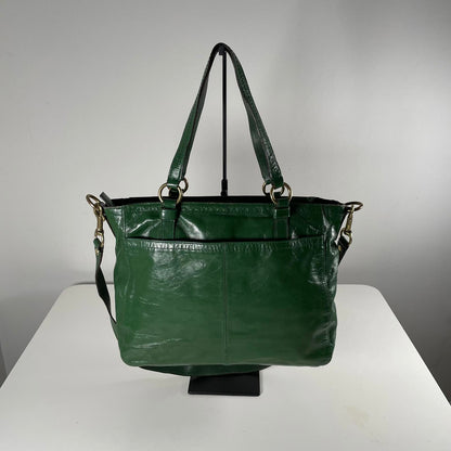 Coach Green Patent Leather Shoulder Bag G0969-F14022