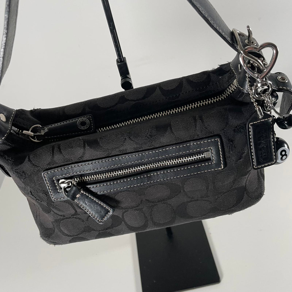 Coach Black Mini Scufflet Hobo Shoulder Bag K05J-6044