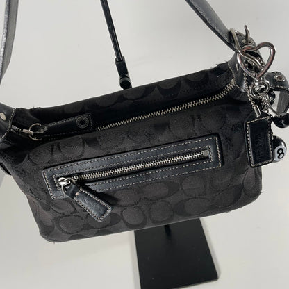 Coach Black Mini Scufflet Hobo Shoulder Bag K05J-6044
