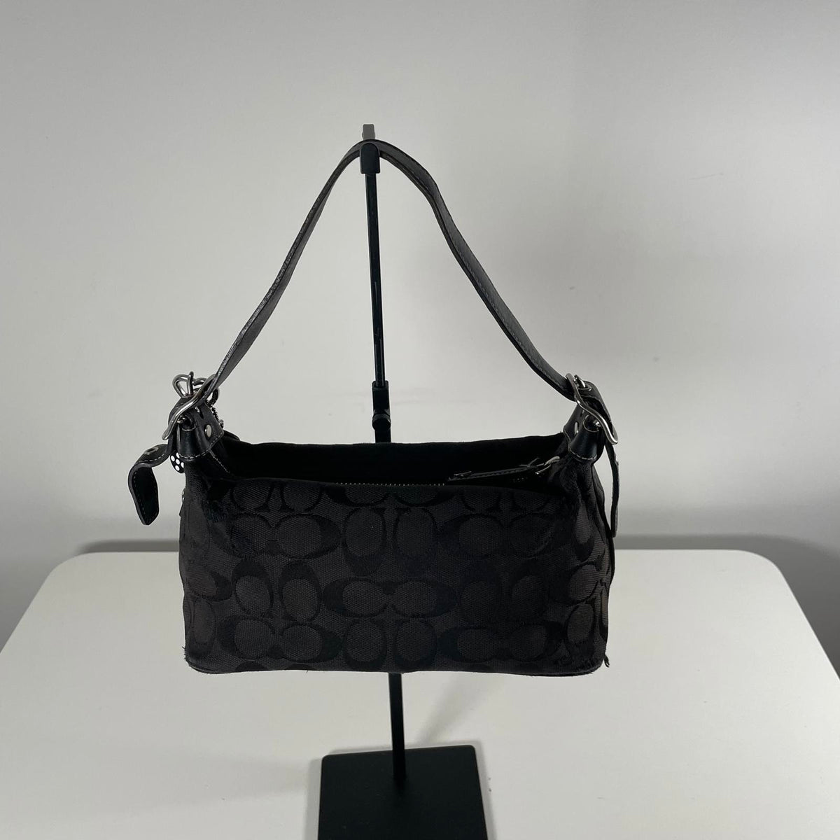 Coach Black Mini Scufflet Hobo Shoulder Bag K05J-6044