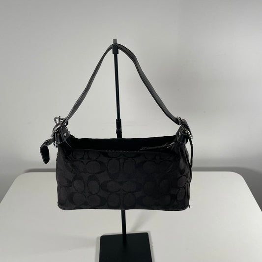 Coach Black Mini Scufflet Hobo Shoulder Bag K05J-6044