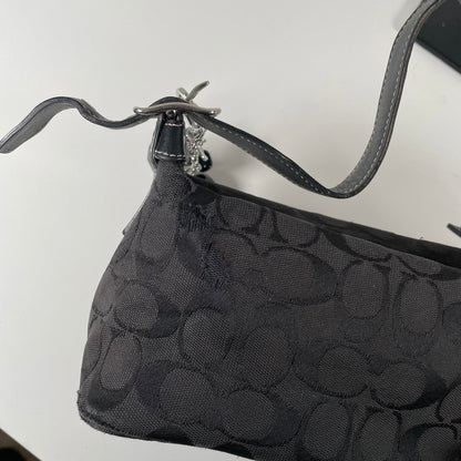 Coach Black Mini Scufflet Hobo Shoulder Bag K05J-6044