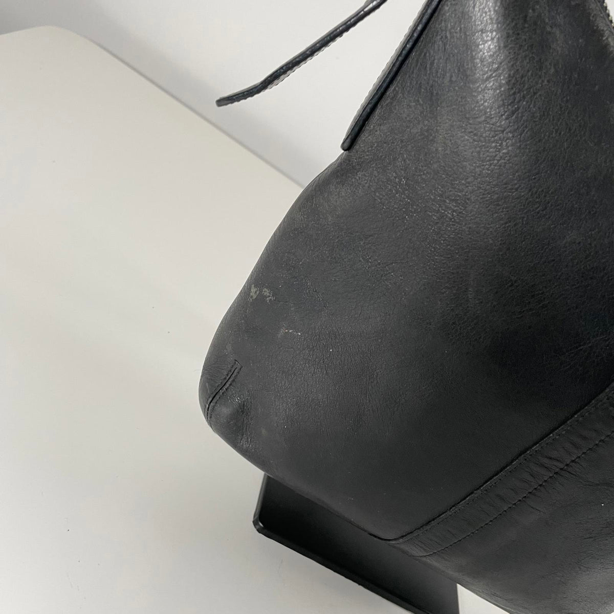 Coach Black Leather Crossbody Shoulder Bag J2S-9326