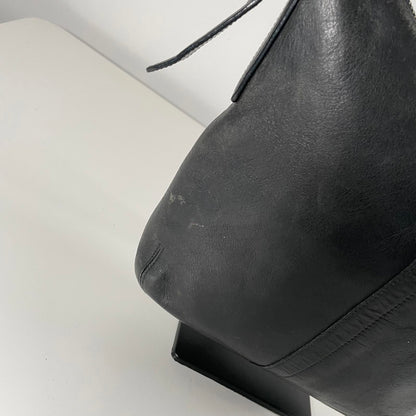 Coach Black Leather Crossbody Shoulder Bag J2S-9326