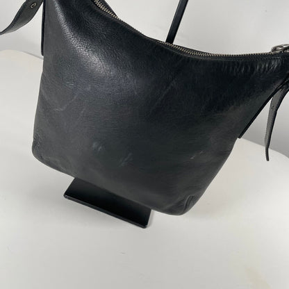 Coach Black Leather Crossbody Shoulder Bag J2S-9326