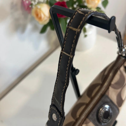 Brown Coach Demi Cross Shoulder bag E1295-F19218