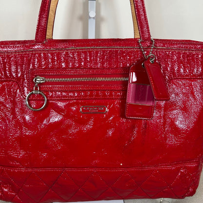 Coach Red Patent Leather Shoulder Bag G11768-18674