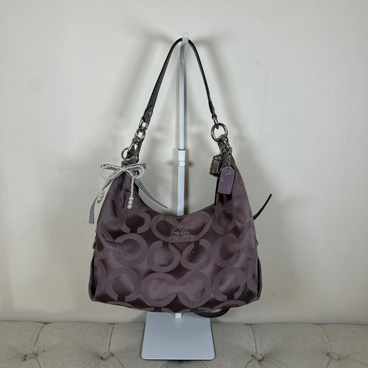 Coach Lilac Convertible Crossbody Hobo Bag D1082-14367