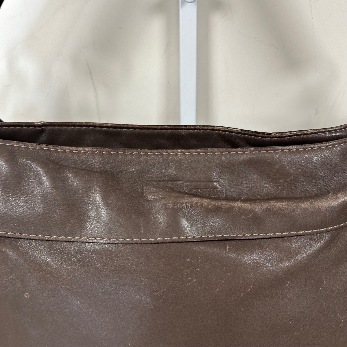 Coach Zoe Brown Leather Hobo Slouchy Convertible Shoulder Bag G1020-F14707