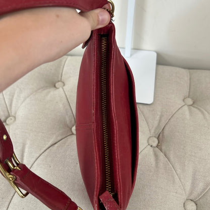 Coach Red Leather Mini Shoulder Bag C23-9295