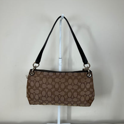 Coach Brown Monogram Shoulder Bag