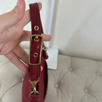 Coach Red Leather Mini Shoulder Bag C23-9295