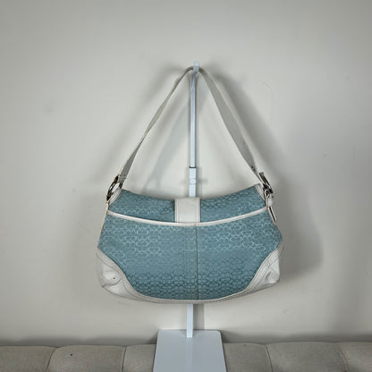 Rare Coach Baby Blue Soho Large Shoulder Bag M0726-F10926