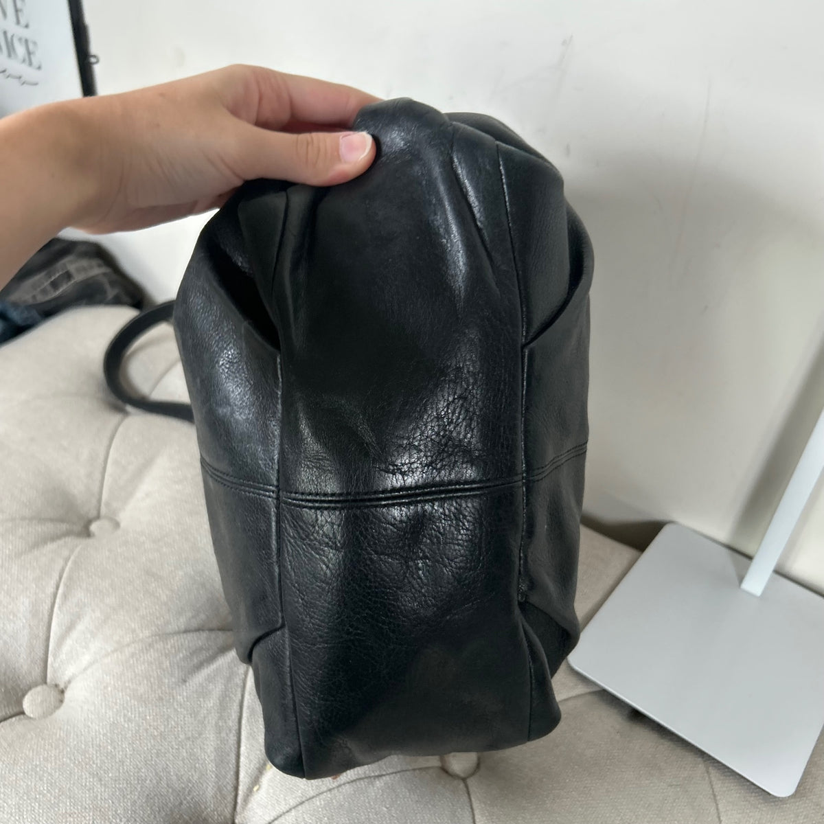 Coach Black Leather Convertible Shoulder Bag E0920-14142