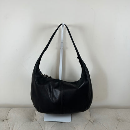 Coach Black Leather Hobo Shoulder Bag D0869-F12347