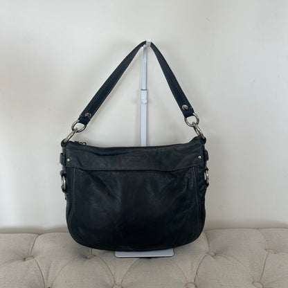 Coach Black Leather Zoe Shoulder Bag A1020-F14797