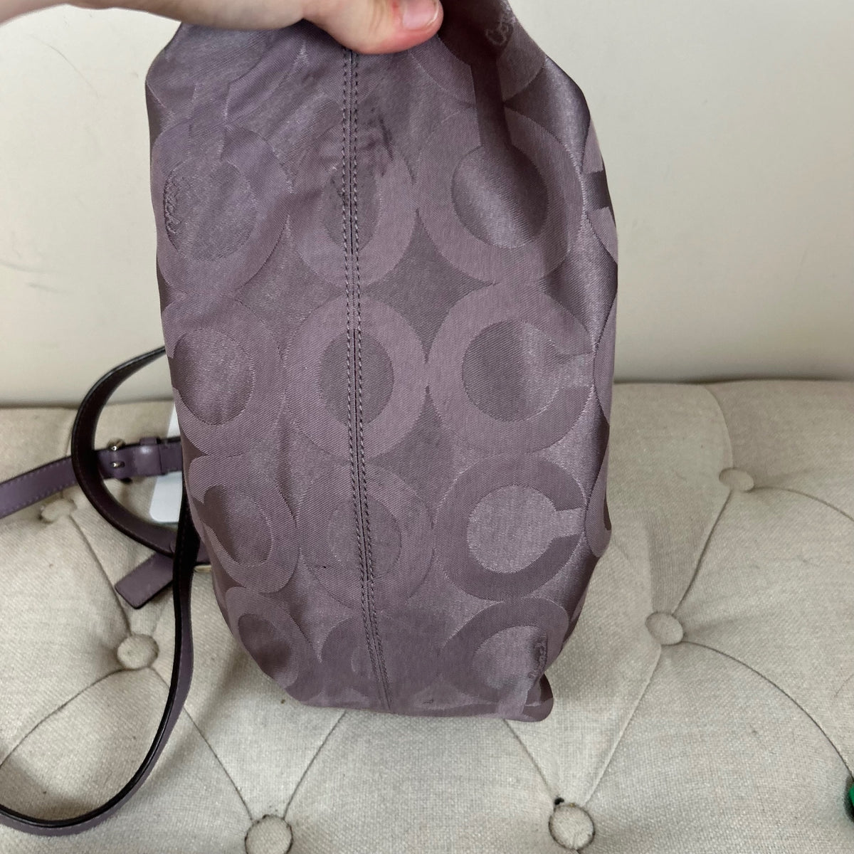Coach Lilac Convertible Crossbody Hobo Bag D1082-14367