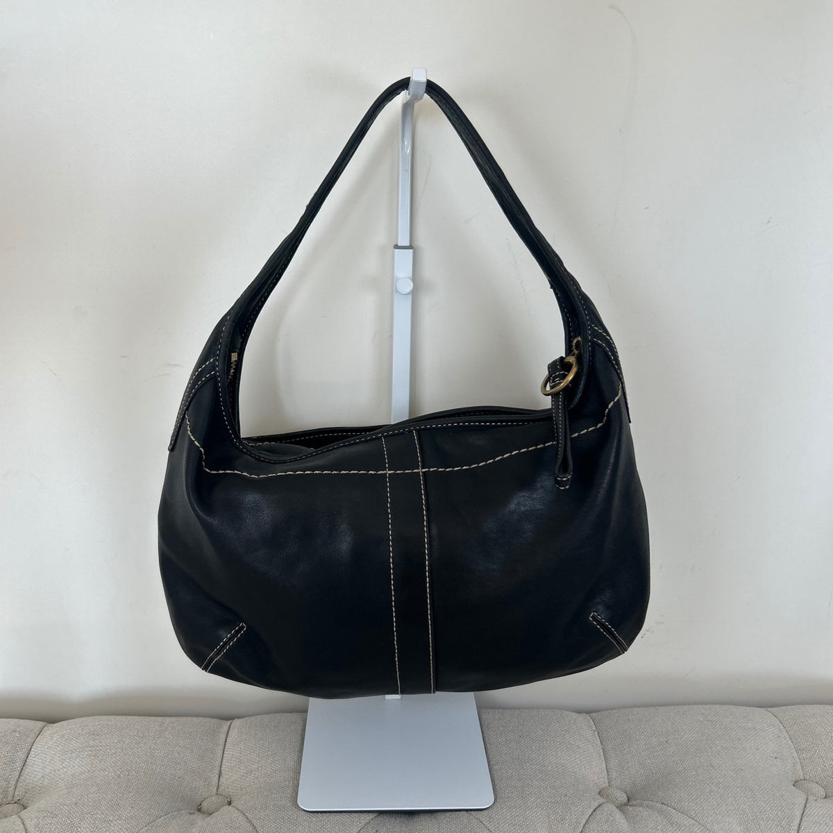 Coach Black Leather Ergo Shoulder Bag M0693-10740
