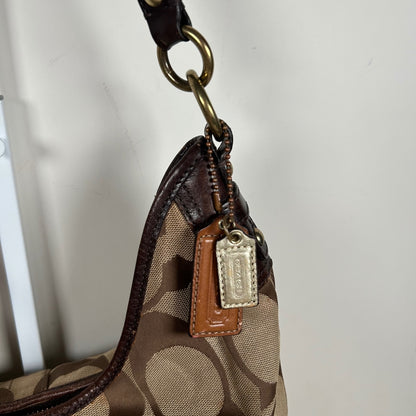 Coach Brown Monogram Medium Ergo Shoulder Bag E1071-F15179