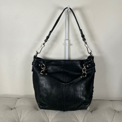 Coach Black Leather Convertible Shoulder Bag E0920-14142