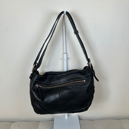 Coach Black Pebbled Leather Shoulder Bag C1069-F15170