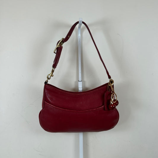 Coach Red Leather Mini Shoulder Bag C23-9295