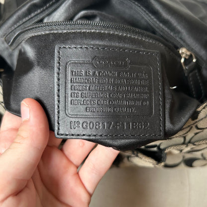 Coach Black Monogram Soho Shoulder Bag G0817-11862