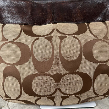 Coach Brown Zoe Shoulder Bag D1049-F14709